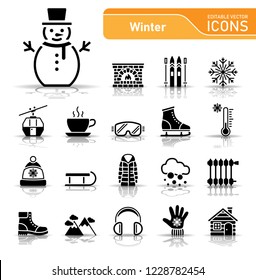Winter Icon Set
