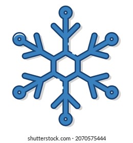 Juego de iconos de invierno. Icono de nieve para su diseño