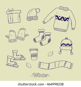 Winter Icon Vector Illustration