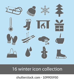 winter icons