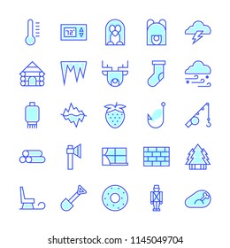 Winter icons in for any purposes. Perfect for website mobile app presentation and any other projects. Suitable for any user interface and user experience.