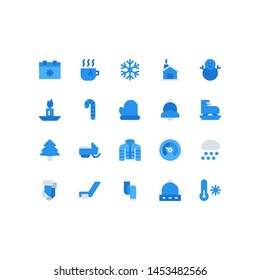 Winter icons in for any purposes. Perfect for website mobile app presentation and any other projects.