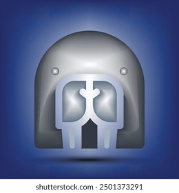 winter icons with mash grediant and background