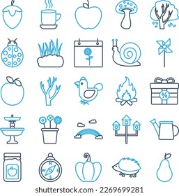 Winter icons pack, spring icons set, winter symbols, winter vector icons, new year  set, Tree pack, festival icons set, event , winter flat  set
