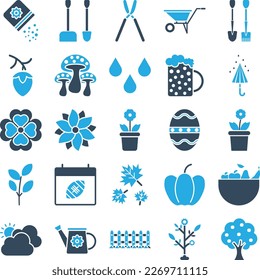 Winter icons pack, spring icons set, winter symbols, winter vector icons, new year  set, Tree pack, festival icons set, event , winter flat  set
