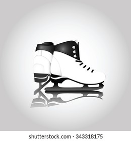 Winter illustration: women's figure skating