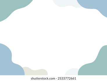 Winter Image Abstract Hand-Painted Frame Backgrounds Web graphics