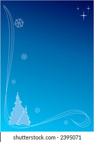 Winter imagination. Night before Christmas