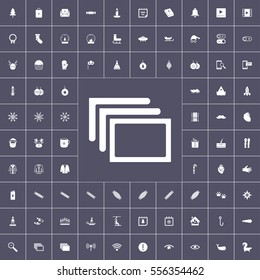 winter, interface, sweets and other icons pack