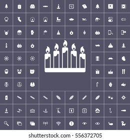 winter, interface, sweets and other icons pack