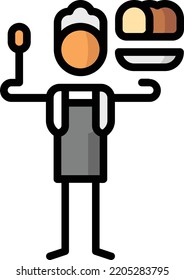 ilustración de material de elementos de diseño aislados en invierno. Vector de fondo blanco