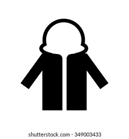 winter jacket  icon