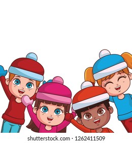 Winter and kids
