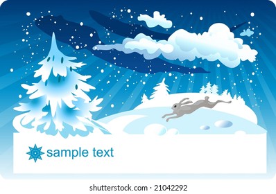 Winter landscape