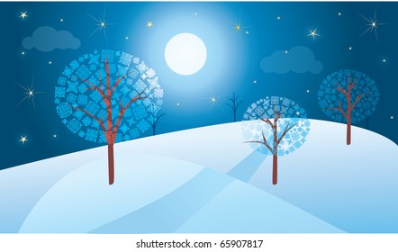winter landscape
