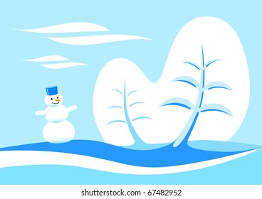 Winter landscape