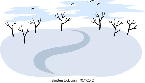 Winter landscape