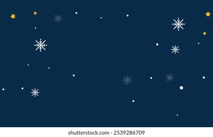 Winter landscape background. Christmas festival design.