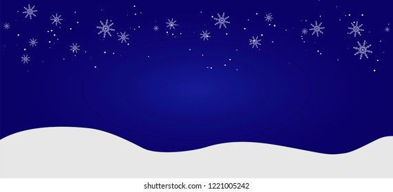 winter landscape in the forest