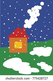 winter landscape. winter. snow
