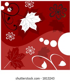 winter leaves