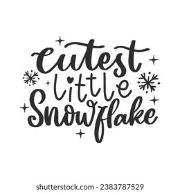 Winter Lettering Quotes For Printable Poster, Tote Bag, Mugs, T-Shirt Design