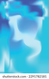 Winter melting ice gradient wallpaper