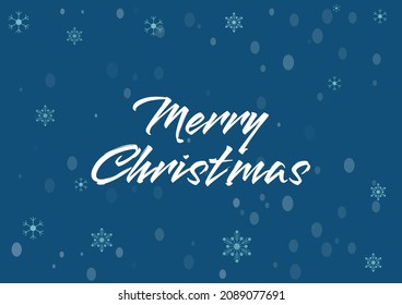 Winter Frohe Weihnachten - dekorativer Hintergrund  