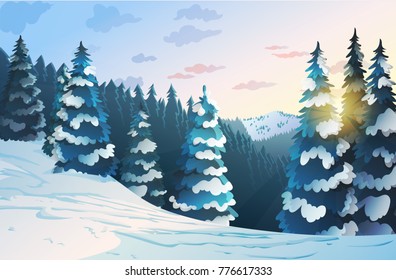 雪山 イラスト Hd Stock Images Shutterstock