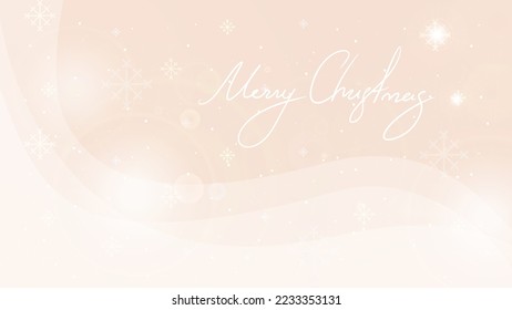 Antecedentes de la Nochevieja de Invierno. Caer copos de nieve de diferentes tamaños sobre fondo azul. Luces intermitentes de Navidad. Ilustración vectorial.