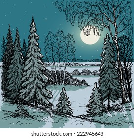 winter night