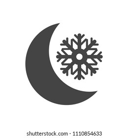 winter night icon