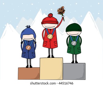 Winter Olympic Athletes Medal winners