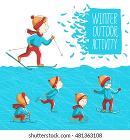 winter outdoor sports