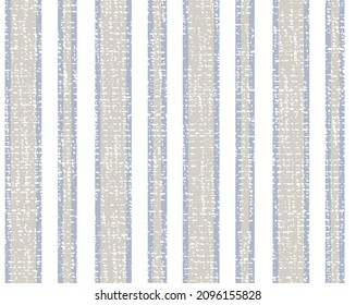 Winter pastel striped pattern pastel brush strokes. vector grunge stripes vertical seamless vector. Ink paint line with torn linen effection linen textured bold stripes.