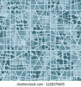 Winter pattern. Abstract lattice on a background of winter texture.
