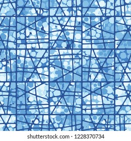 Winter pattern. Abstract lattice on a background of winter texture.