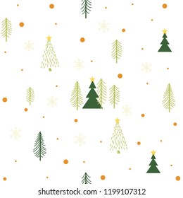 Winter pattern background design vector illustration for wallpaper decoration or printing