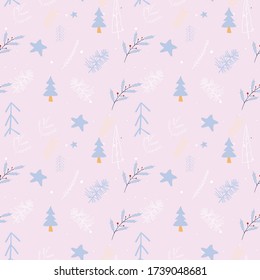 winter Pattern Background seamless wallpaper