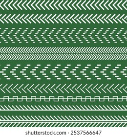 Winter pattern with fir-trees. Christmas ornament