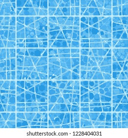 Winter pattern. Lattice, hatching and camouflage.