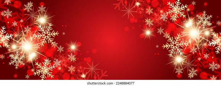 Patrón invernal de copos de nieve. Navidad de fondo, diseño de nieve, ilustración vectorial