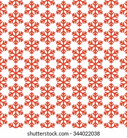 Winter pattern. Snowflakes seamless pattern.