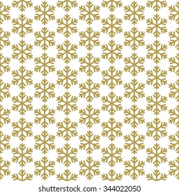 Winter pattern. Snowflakes seamless pattern.