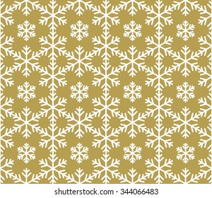 Winter pattern. Snowflakes seamless pattern.