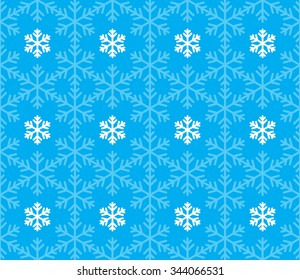 Winter pattern. Snowflakes seamless pattern.
