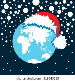 Winter postcard