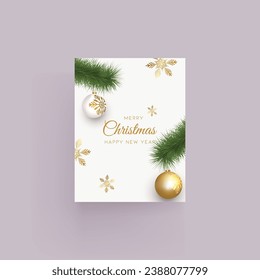 Afiches y cartas de invierno con antecedentes de Navidad