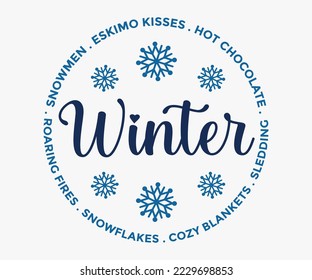  Winter Quote SVG,  Funny Christmas Quotes, Happy Holidays Svg, Sweater Weather 