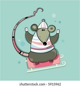 Winter rat.
